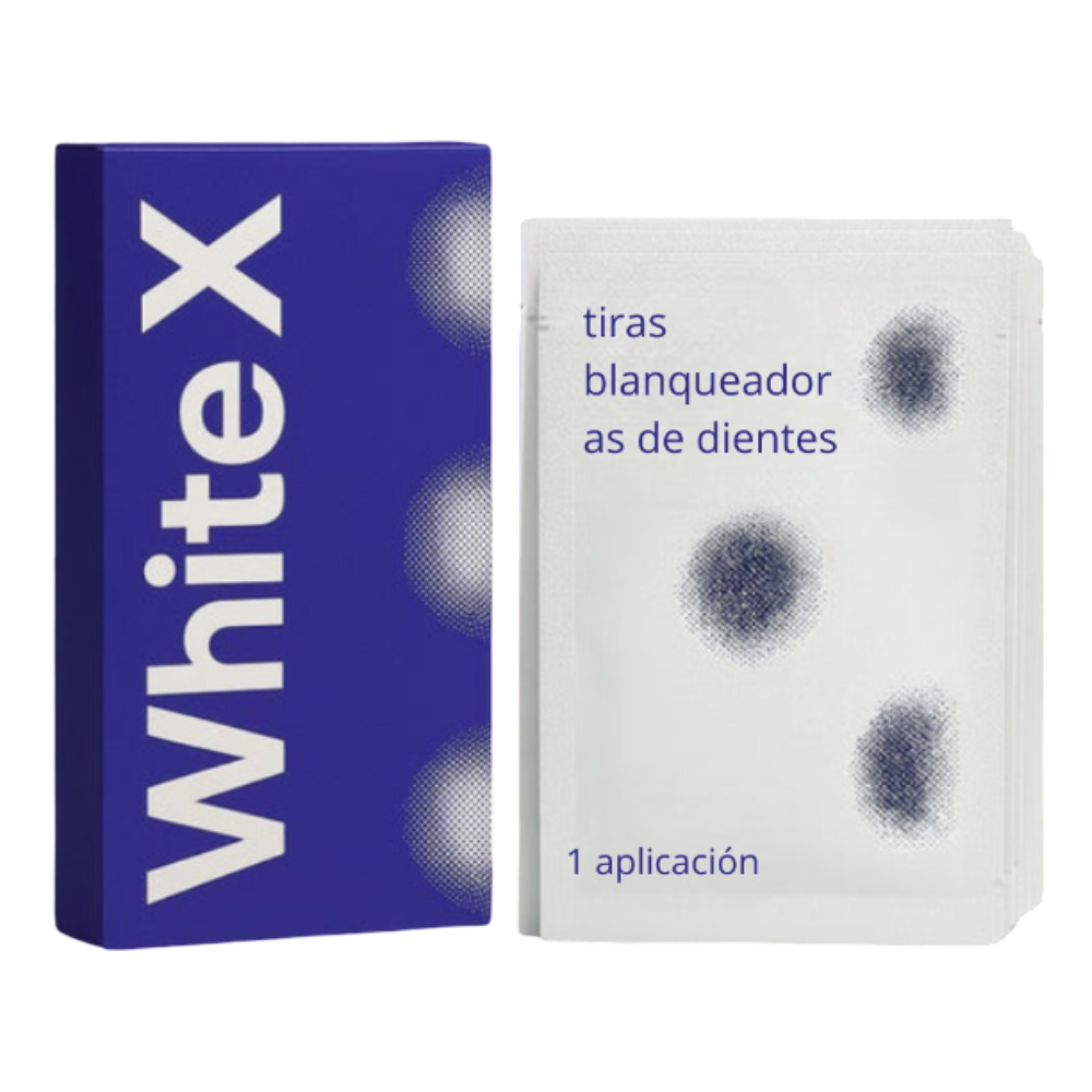 White x bandes